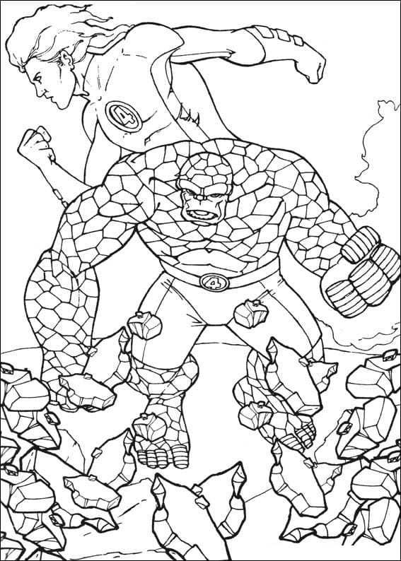 The Thing and Human Torch