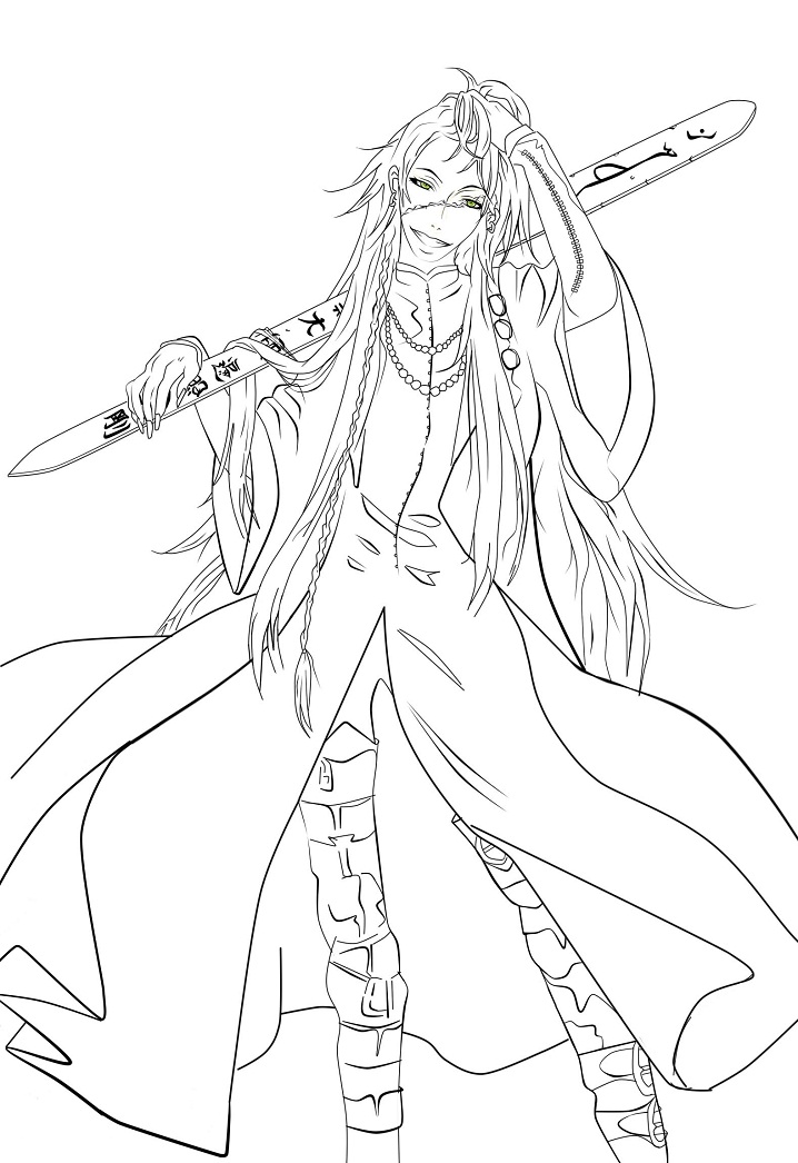 The Undertaker from Black Butler