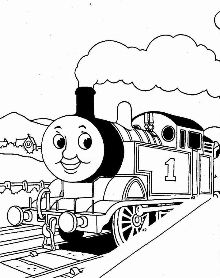 Thomas the Train 10 Coloring Game Thomas the Train 10