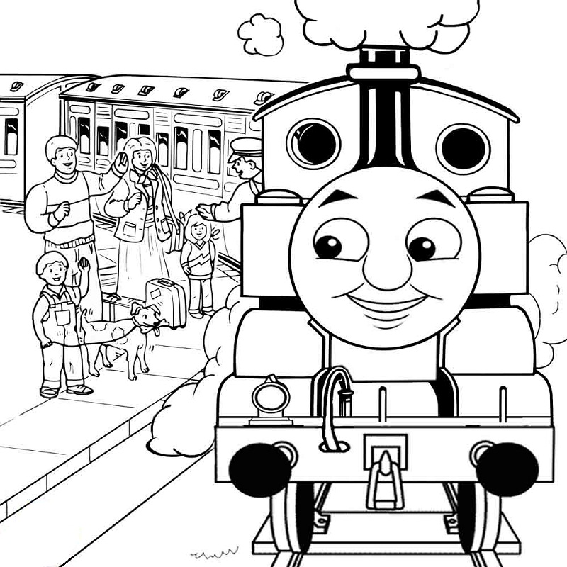 Thomas the Train 12 Coloring Game Thomas the Train 12