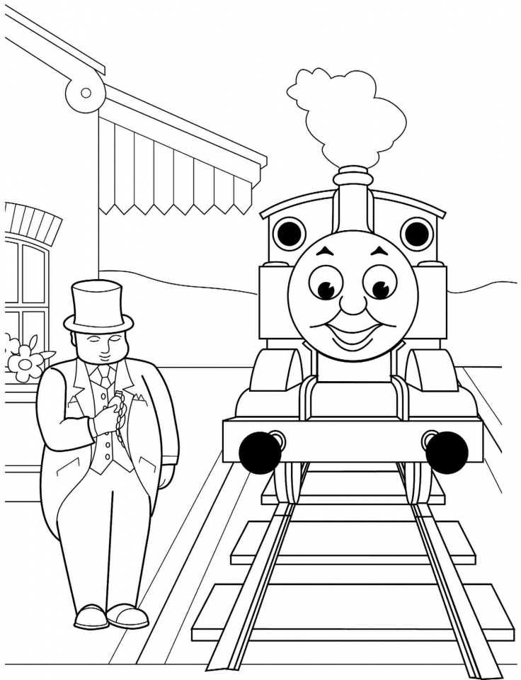 Thomas the Train 4 Coloring Game Thomas the Train 4