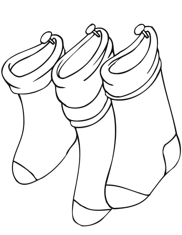 Three Christmas Stocking