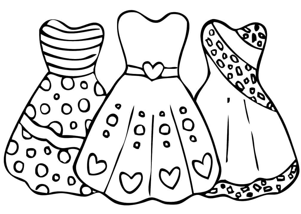 Three Dresses