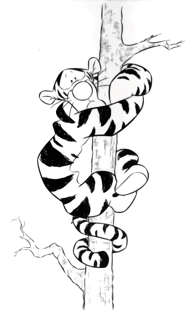 Tigger on a Tree