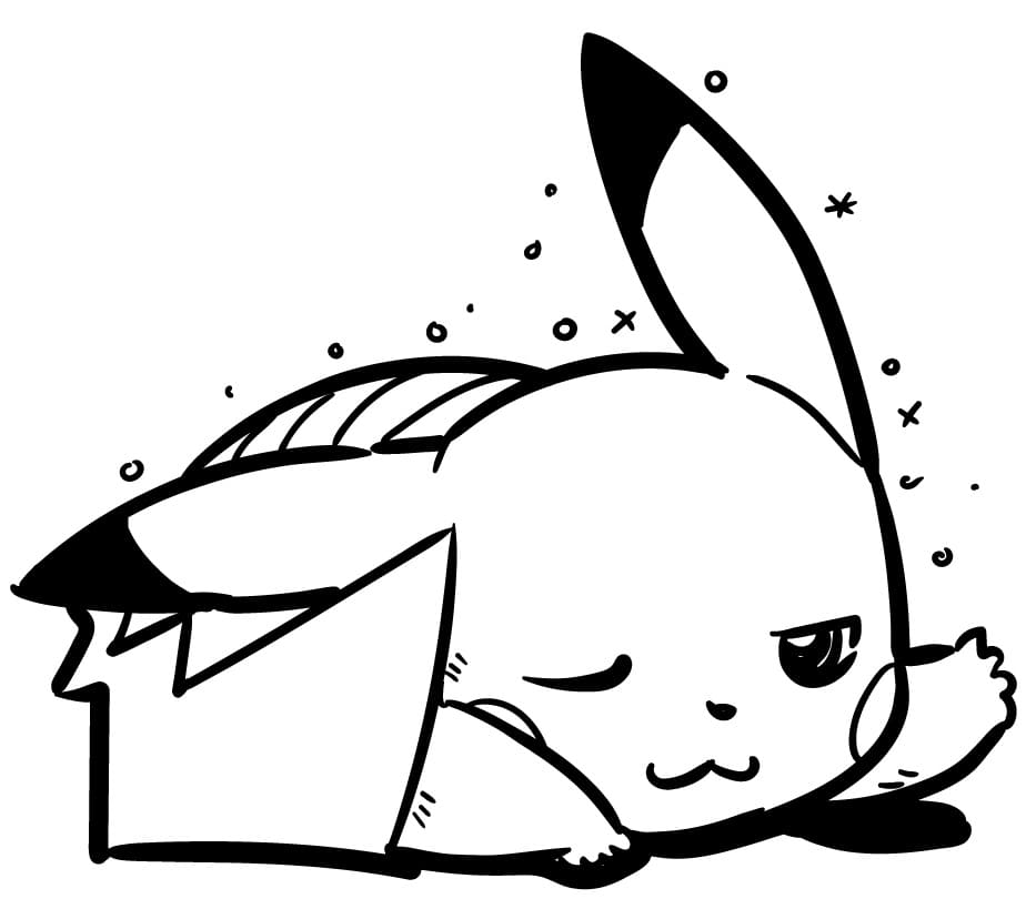 Tired Pikachu