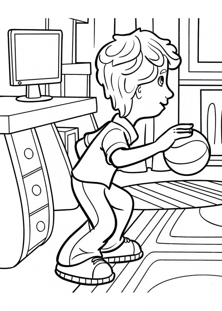 Digit from The Fixies Coloring - Play Free Coloring Game Online