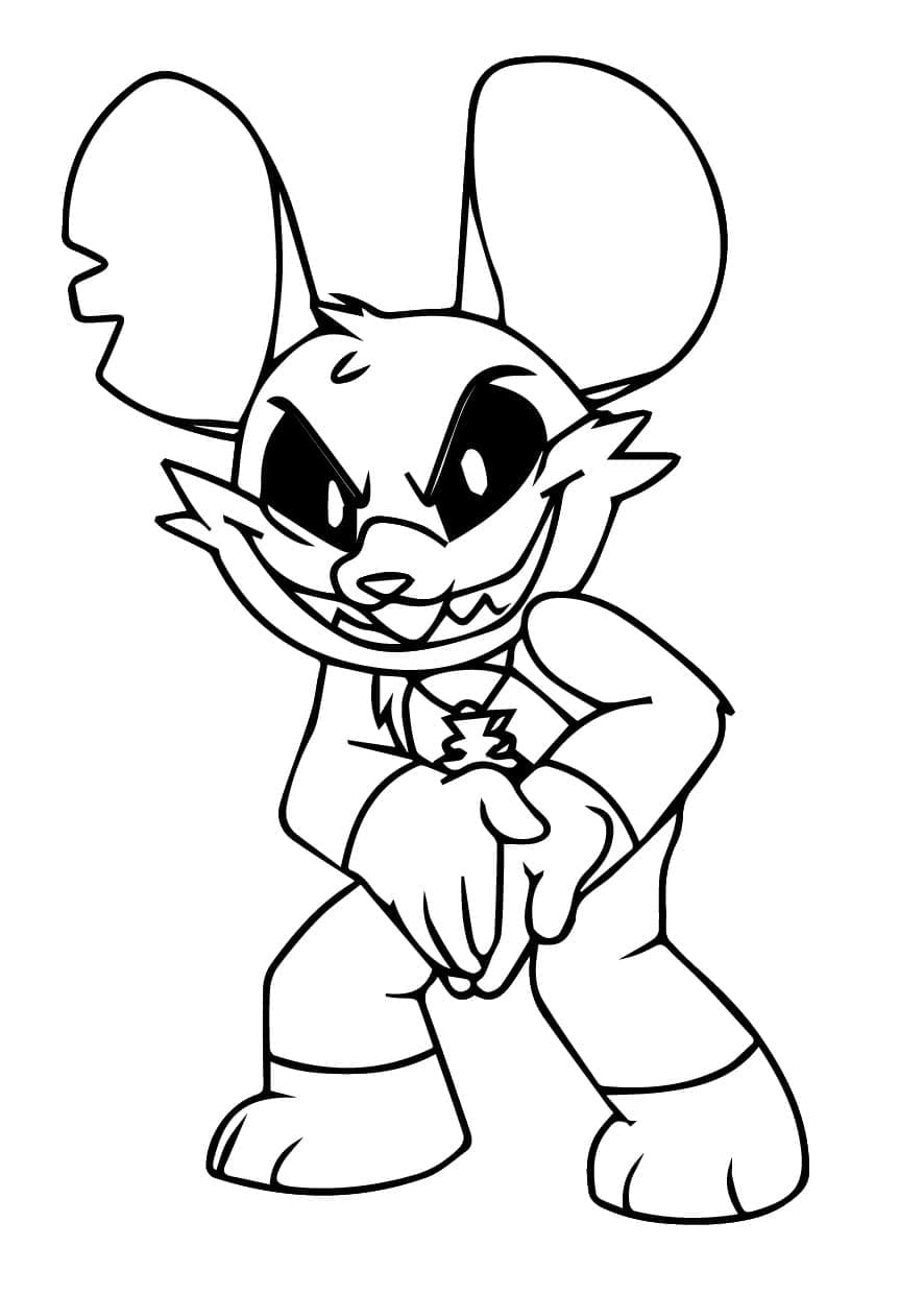 Touille from Nightmare Critters Coloring Game Touille from Nightmare Critters