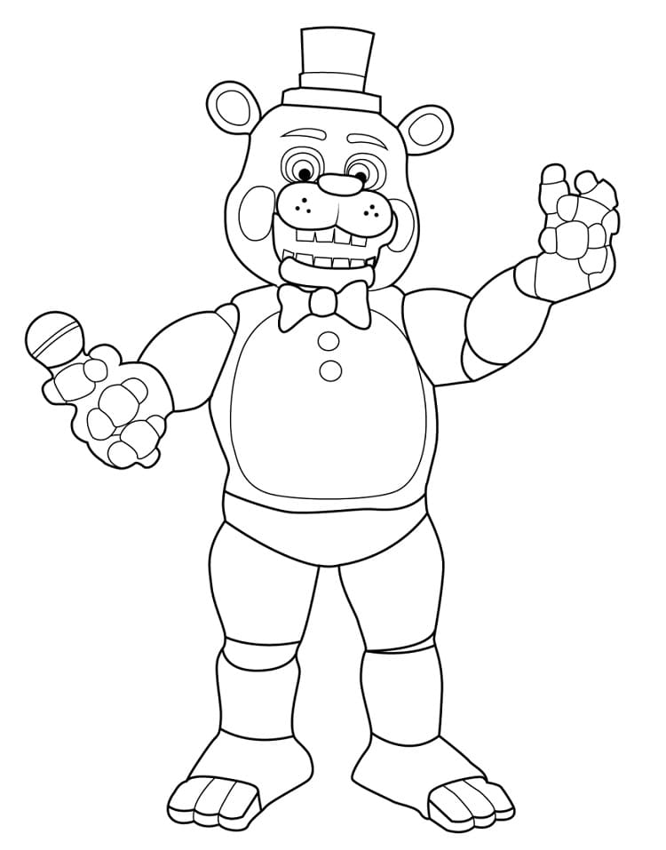 FNAF Coloring Games - ColoringGames.Net