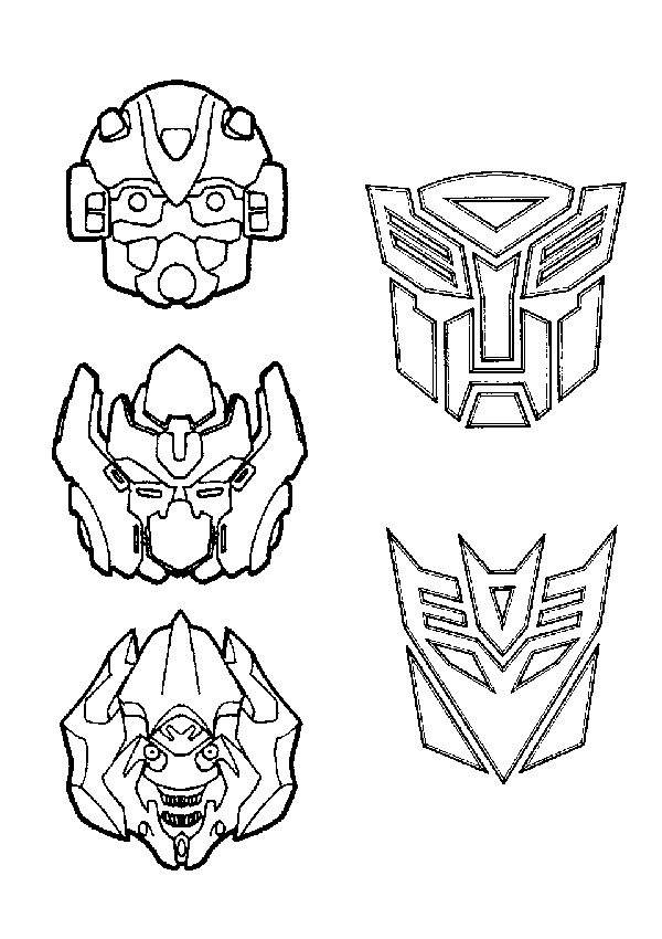 Transformers Coloring Games - ColoringGames.Net
