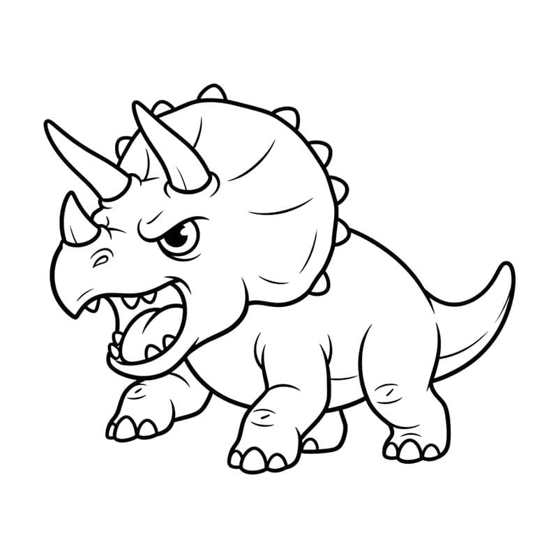 Triceratops Easy