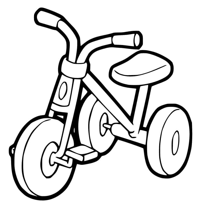 Tricycle 1 Coloring Game Tricycle 1
