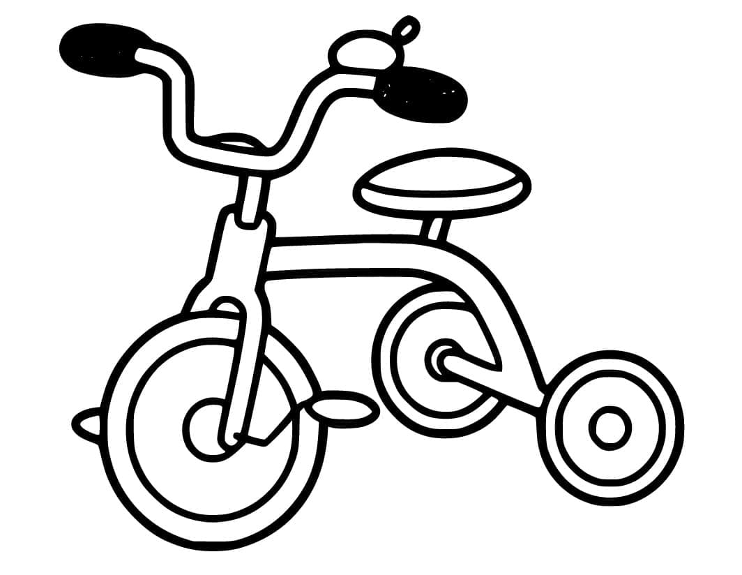 Tricycle 10 Coloring Game Tricycle 10