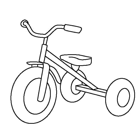 Tricycle 14 Coloring Game Tricycle 14