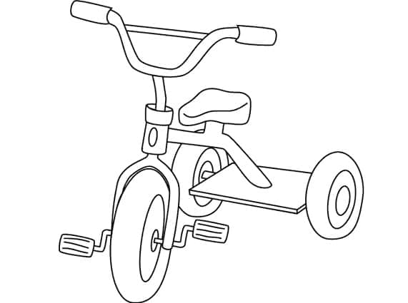Tricycle 21 Coloring Game Tricycle 21