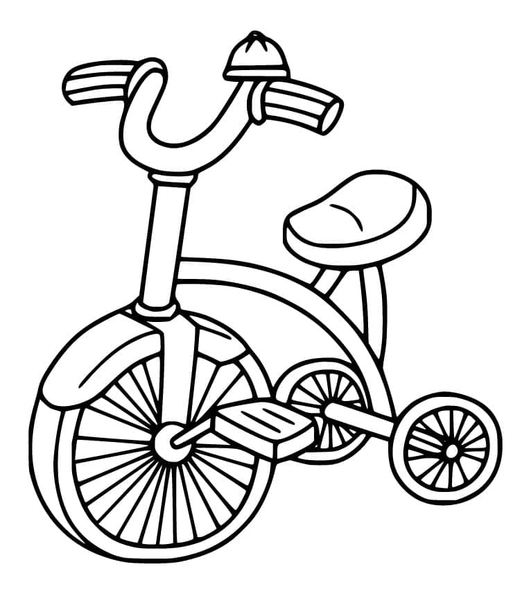 Tricycle 4 Coloring Game Tricycle 4