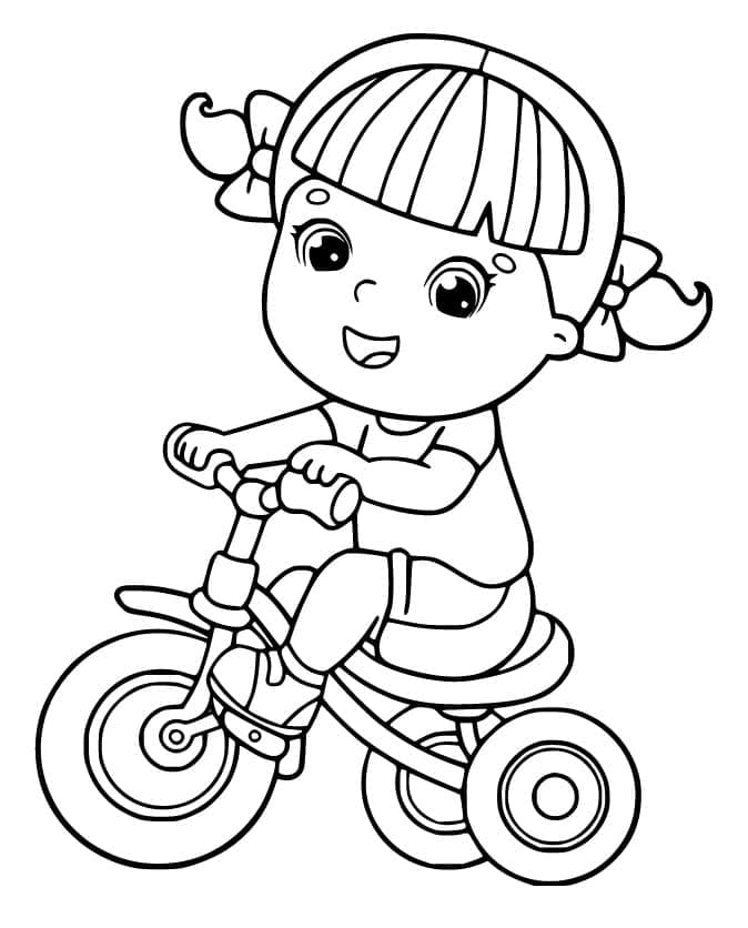 Tricycle 6 Coloring Game Tricycle 6