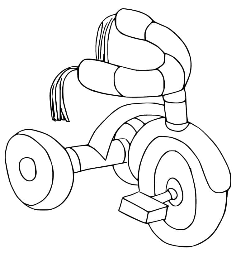 Tricycle 7 Coloring Game Tricycle 7