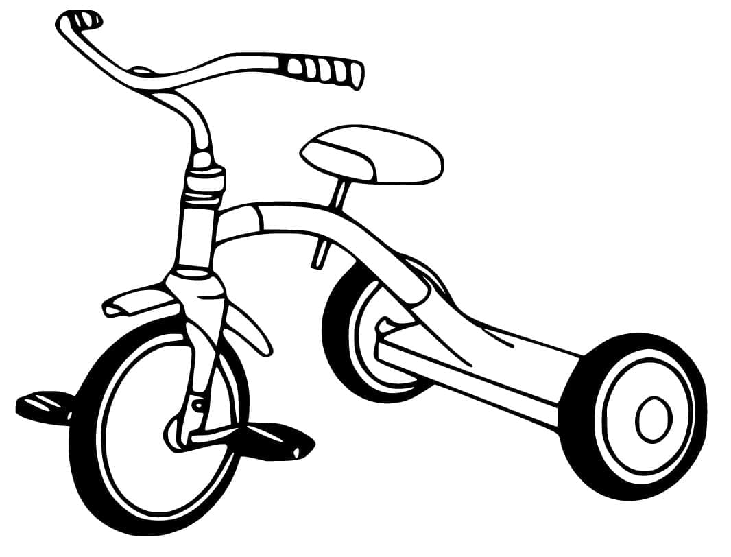 Tricycle 9 Coloring Game Tricycle 9