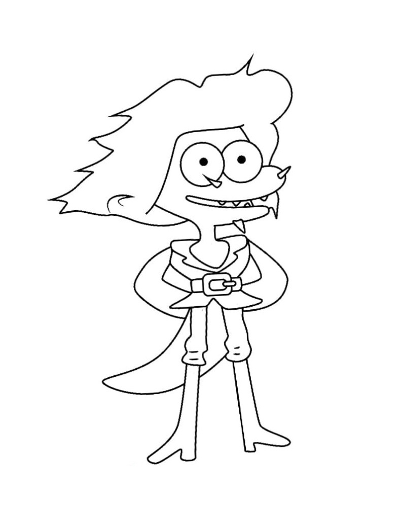 Tritonio from Disney Amphibia