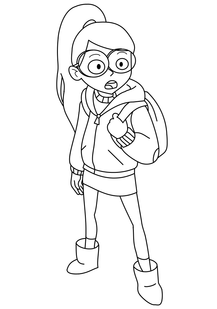 Tulip Olsen from Infinity Train