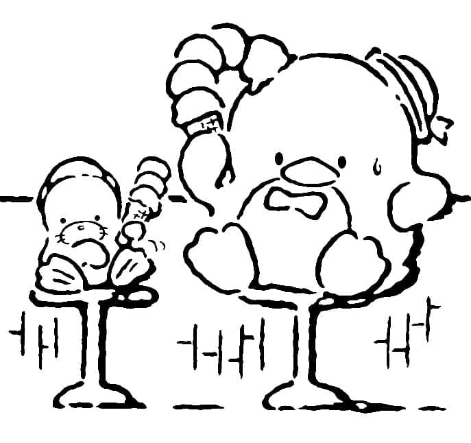 Tuxedo Sam and Friend Chip