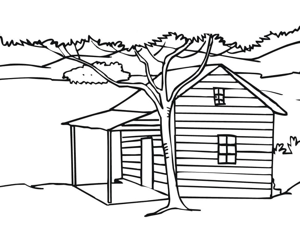 Typical Swedish House Coloring Game Typical Swedish House