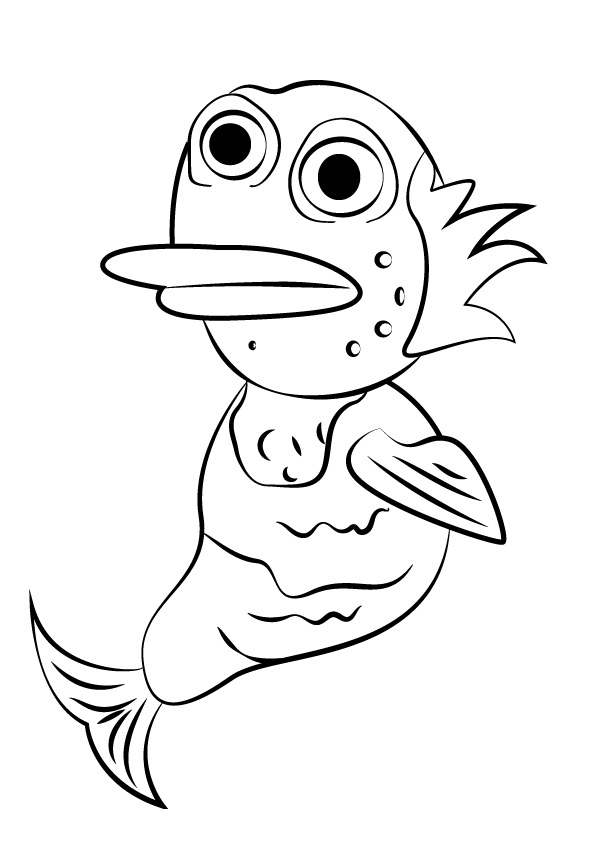 Ugly Fish Undertale Coloring Game Ugly Fish Undertale
