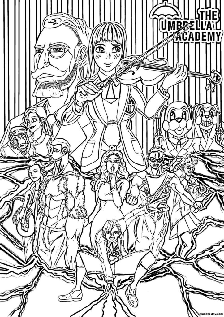 Umbrella Academy Characters 1