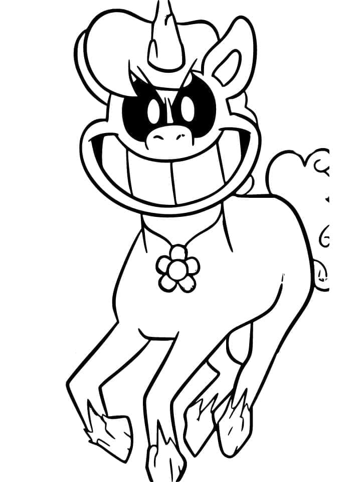 Unicorn CraftyCorn Coloring Game Unicorn CraftyCorn