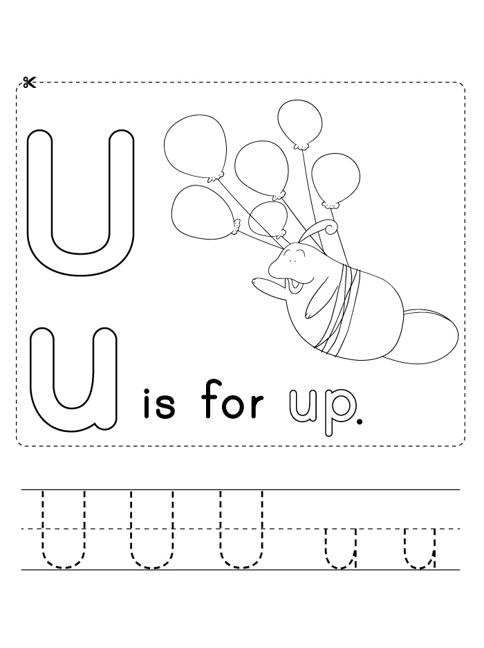 Up Letter U
