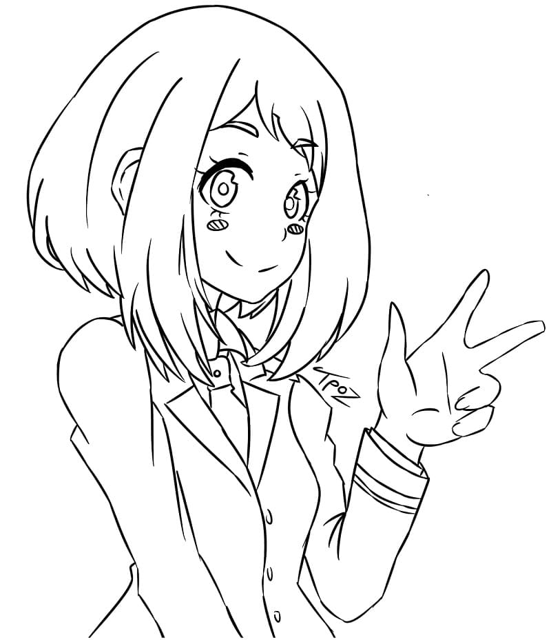 Uraraka Ochako My Hero Academia