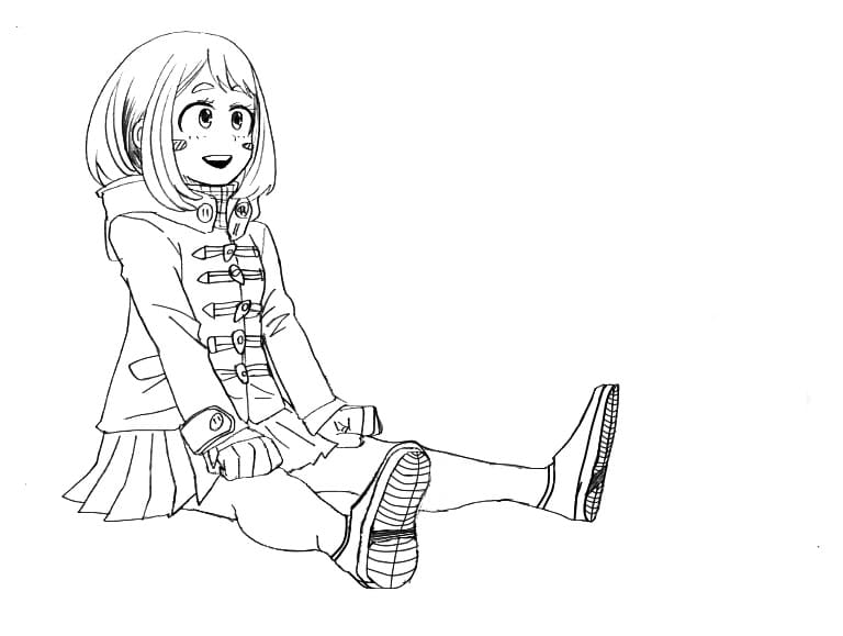 Uraraka Ochako in My Hero Academia