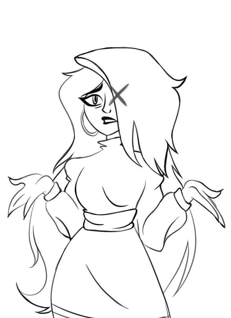 Vaggie in Hazbin Hotel