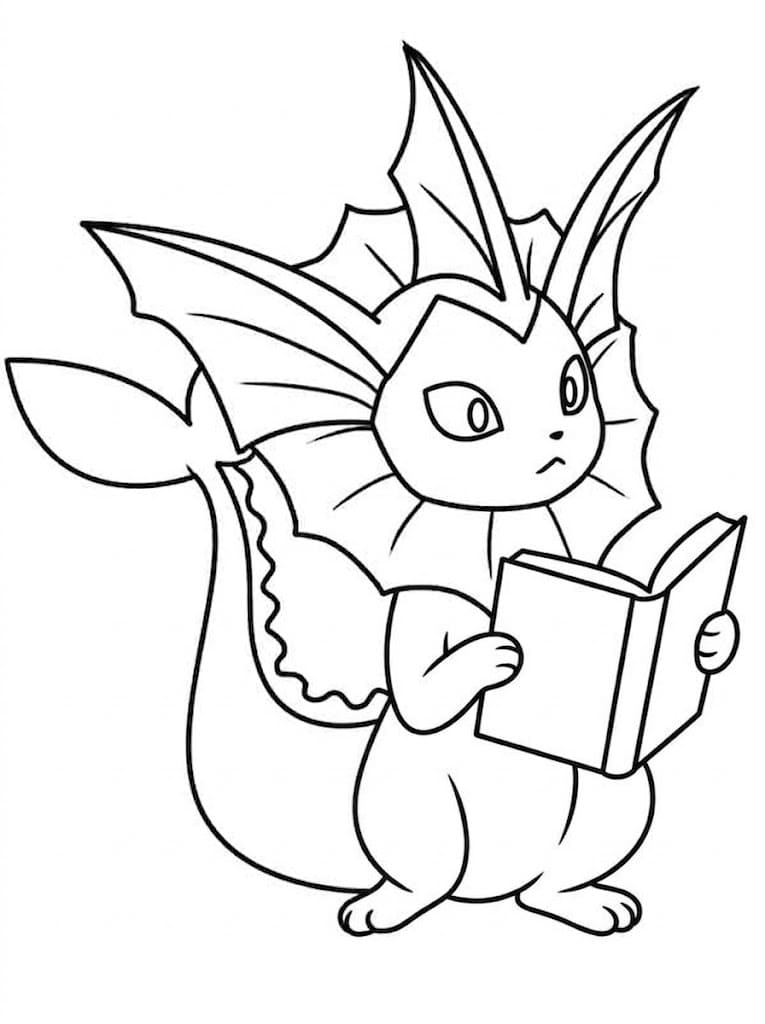 Vaporeon Printable