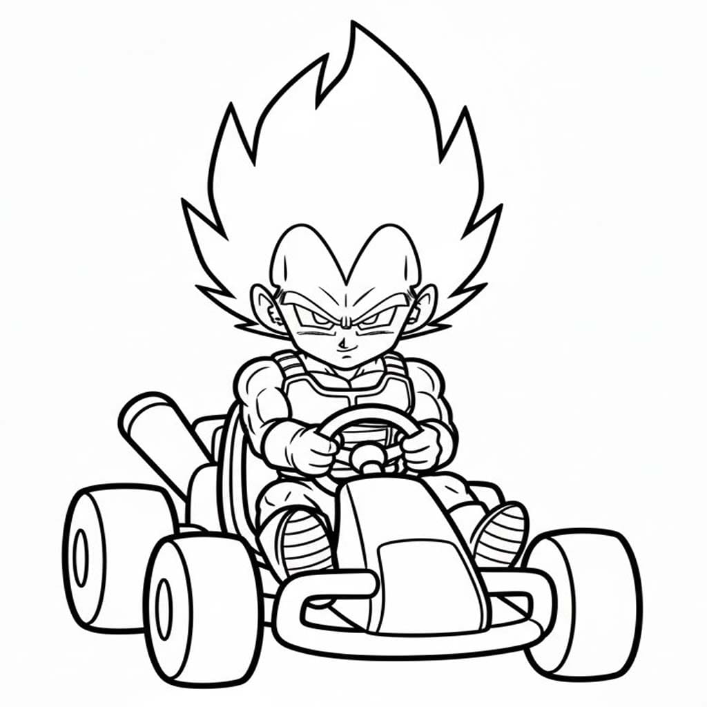Vegeta Free Printable