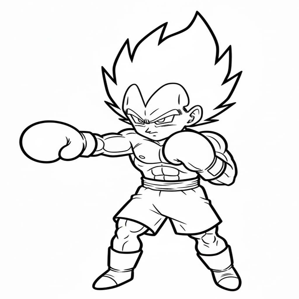 Vegeta Printable