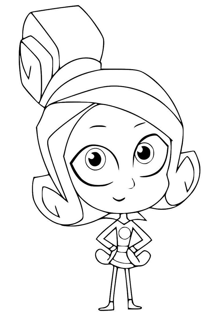 Verda from The Fixies