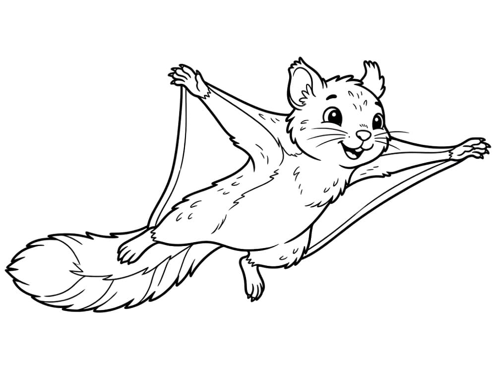 Very Cute Flying Squirrel