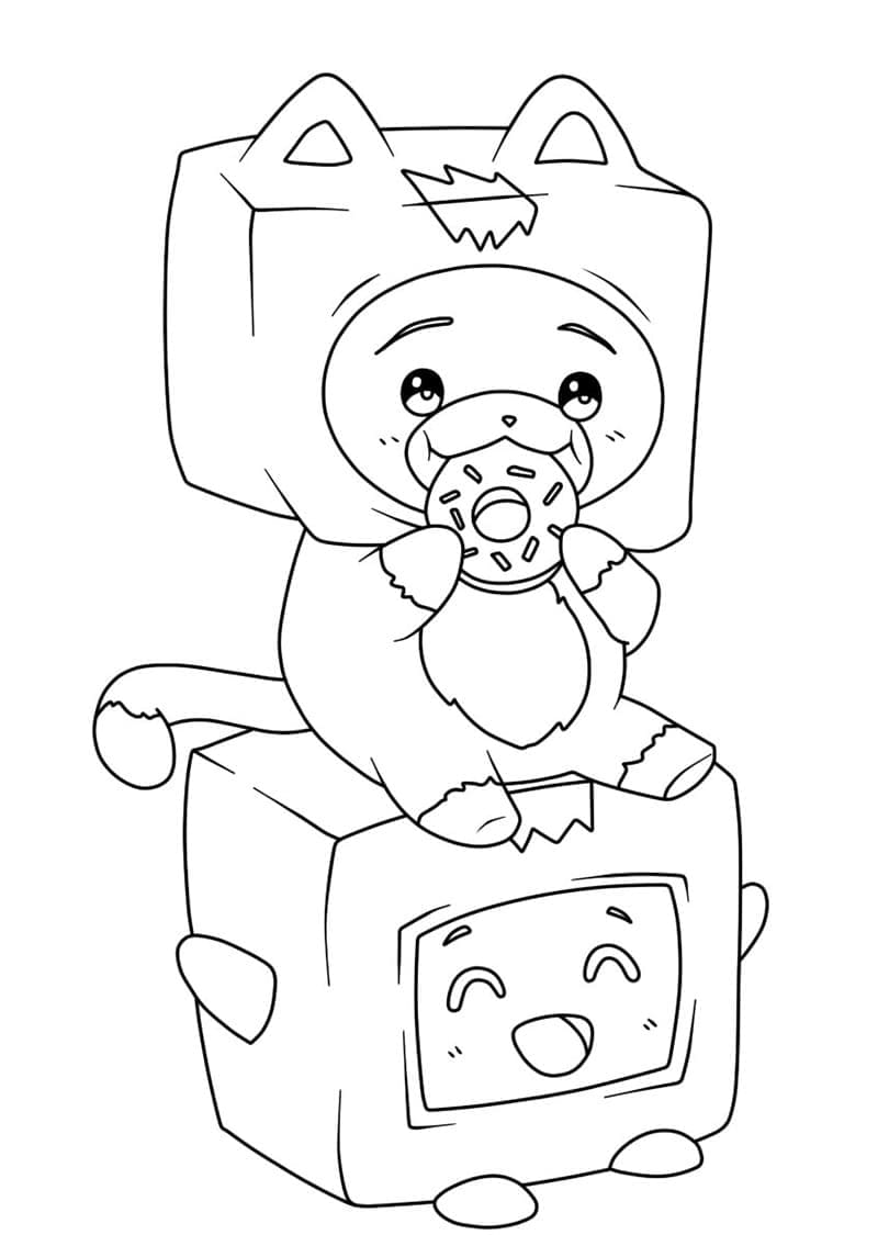 Very Cute LankyBox Coloring Game Very Cute LankyBox