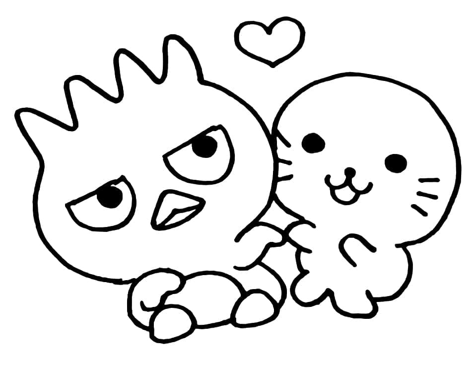 Very Easy Badtz Maru Coloring Game Very Easy Badtz Maru