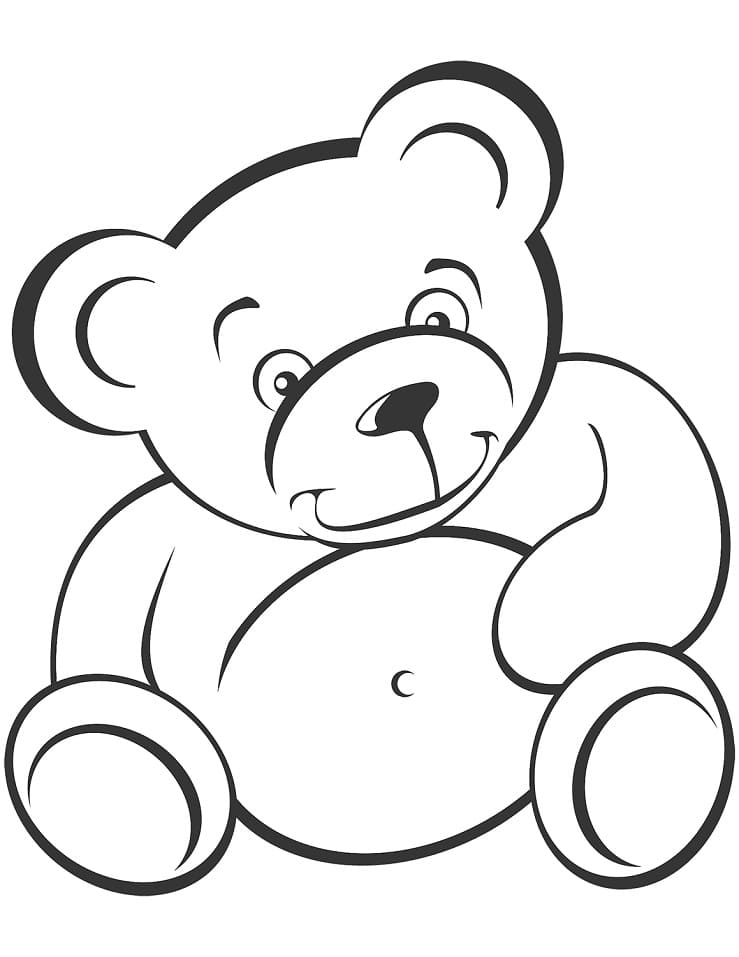 Very Easy Teddy Bear Coloring Game Very Easy Teddy Bear
