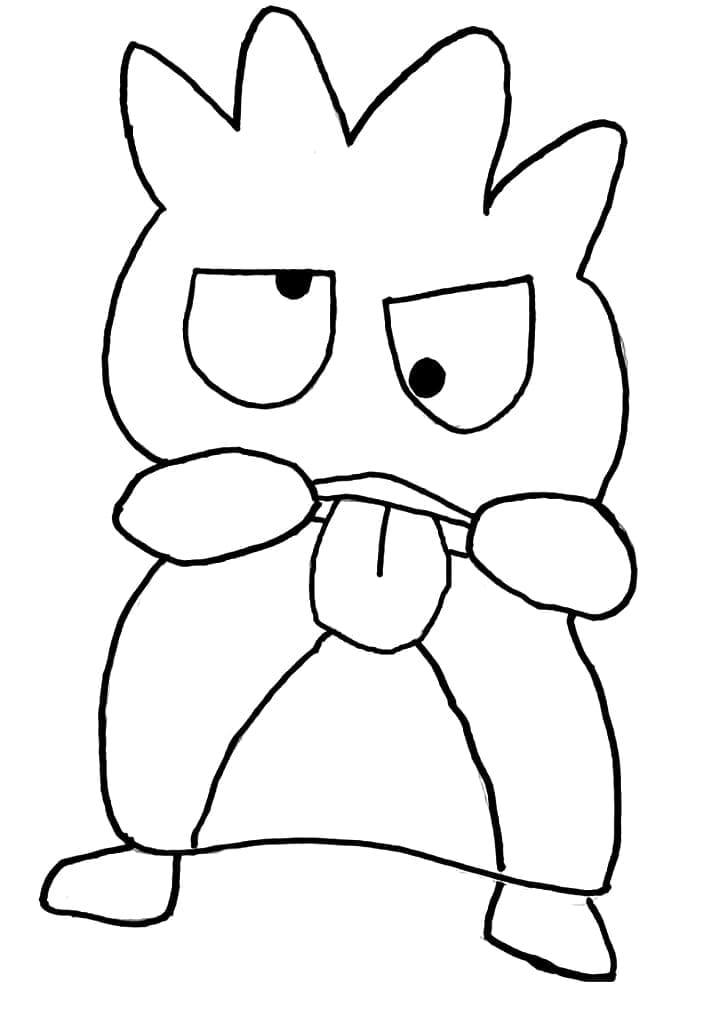 Very Funny Badtz Maru Coloring Game Very Funny Badtz Maru