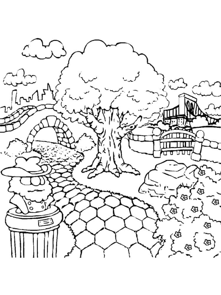 Very Nice Park Coloring Game Very Nice Park
