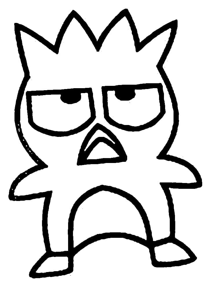 Very Simple Badtz Maru Coloring Game Very Simple Badtz Maru