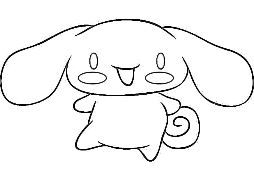 Very Simple Cinnamoroll Coloring Game Very Simple Cinnamoroll