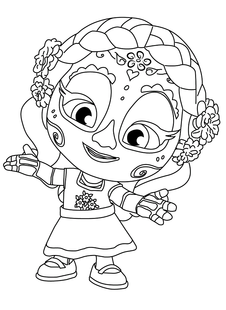 Vida Calavera from Super Monsters