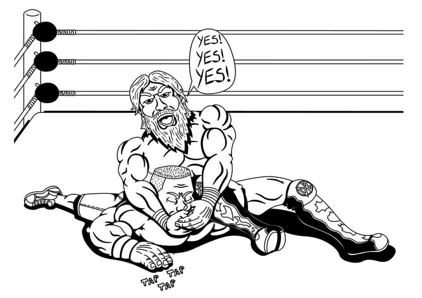 WWE John Cena Coloring Game WWE John Cena