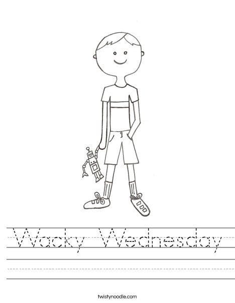 Wacky Wednesday to Print
