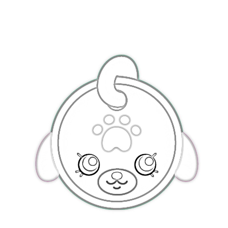 Waggy Tag Shopkin Coloring Game Waggy Tag Shopkin