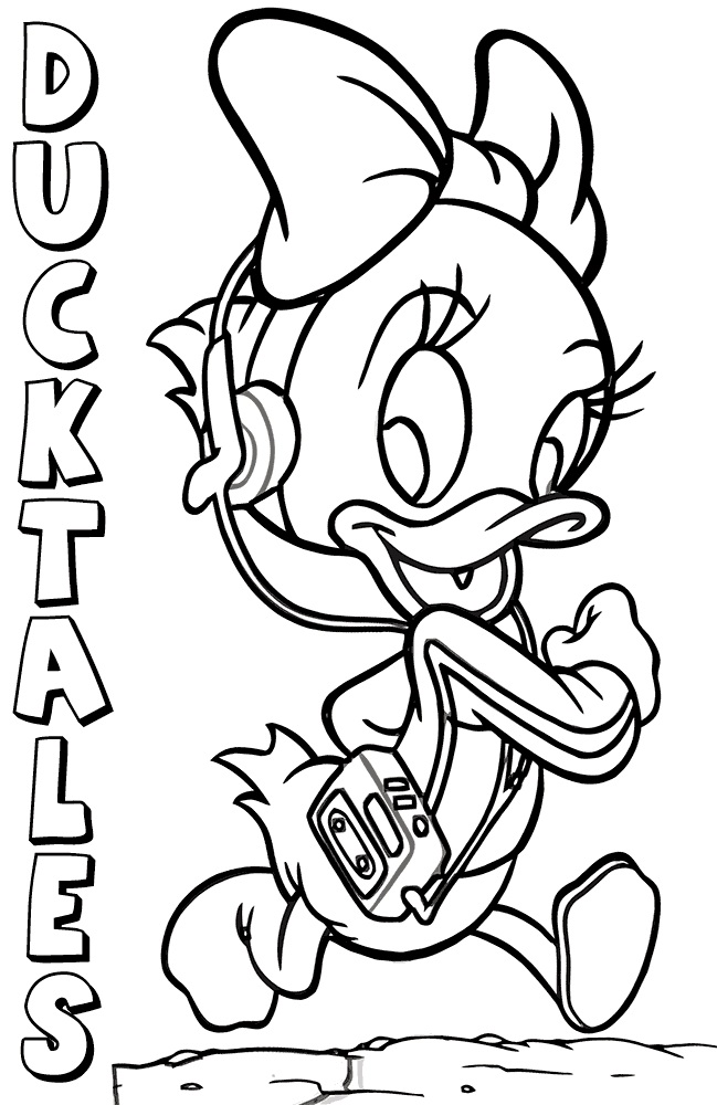 Webby Vanderquack in Ducktales